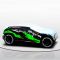 Ліжко-машина Dakar 41 green