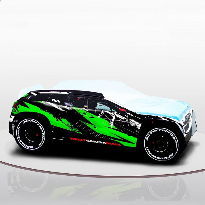 Ліжко-машина Dakar 41 green