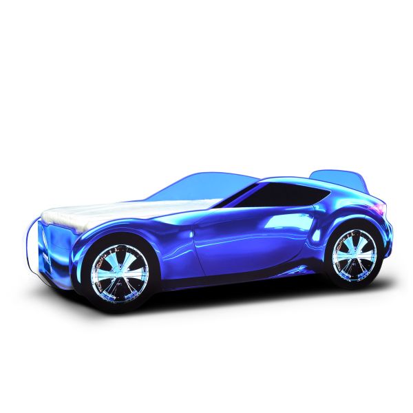 Ліжко машина Galaxy Blue для хлопчикiв