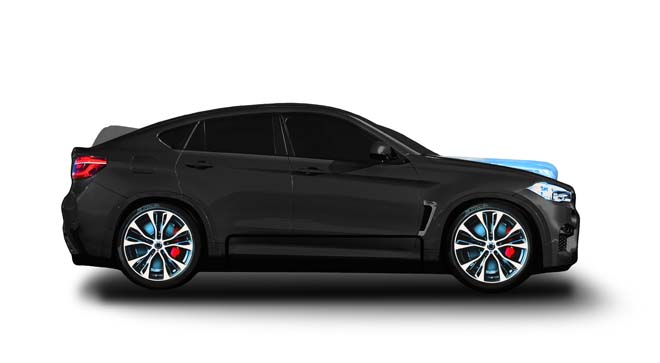 Кольори ліжка машина BMW X6 Cross чорний